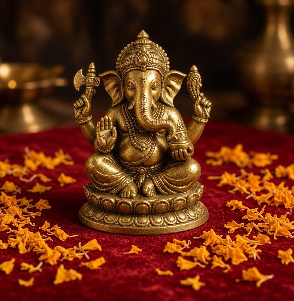 Brass Lakshmi Idol Soft