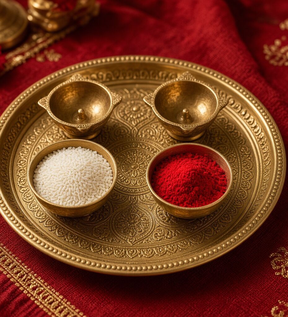Brass Thali