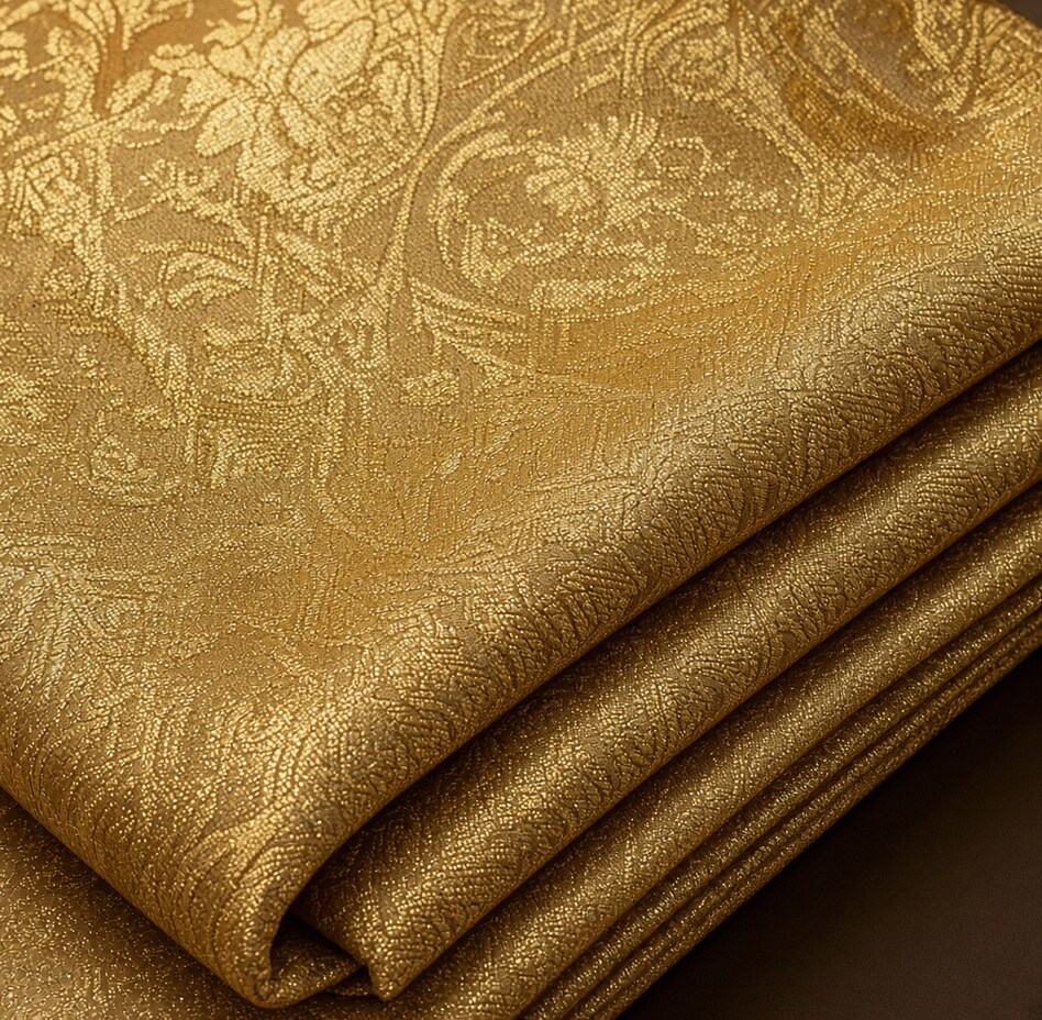 Gold Thread Swatch Museum Card