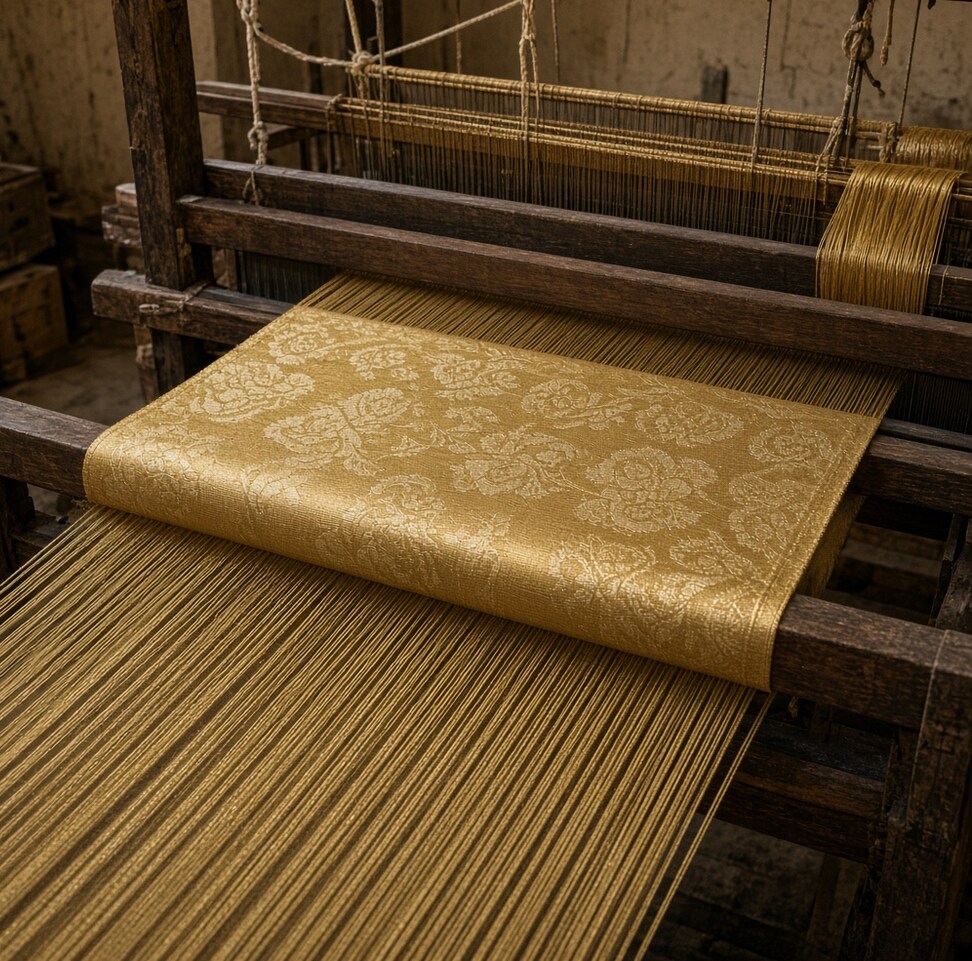 Loom House Warp Study Poster