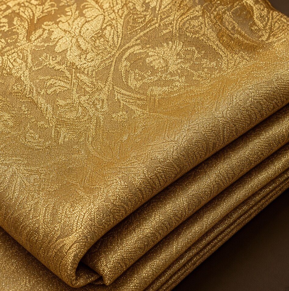 Pure Zari Blouse Yardage Soft