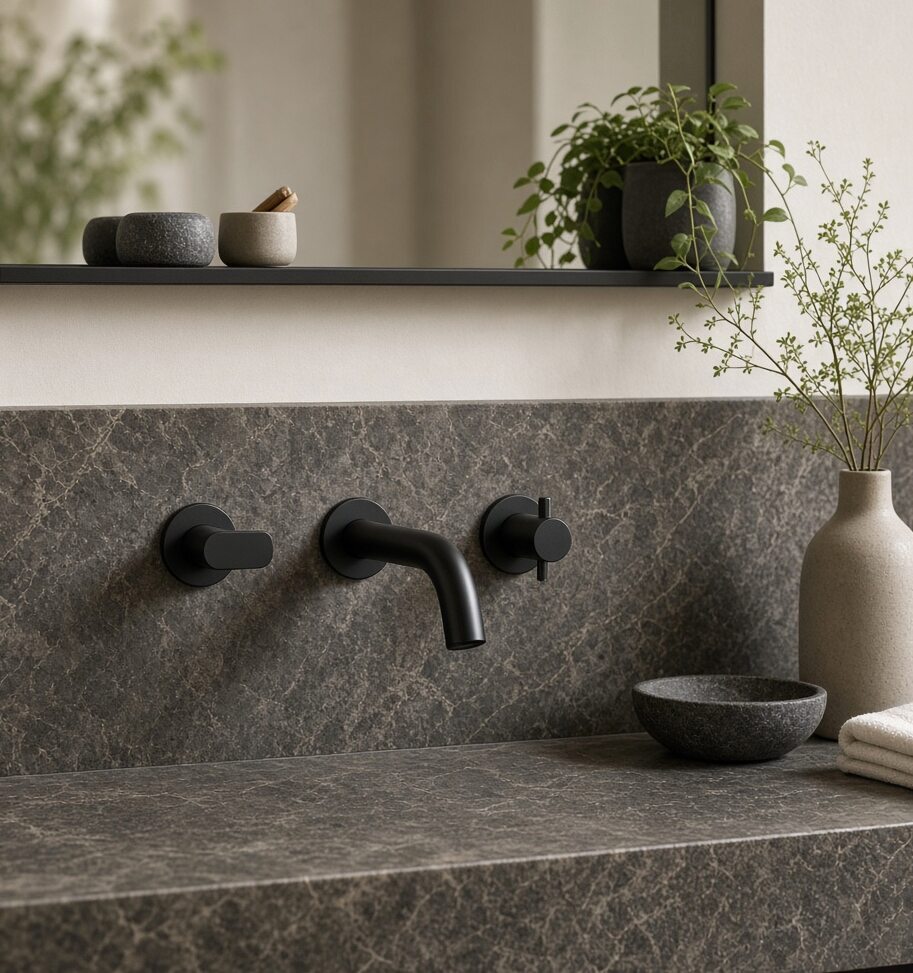 Brushed Nickel Faucet