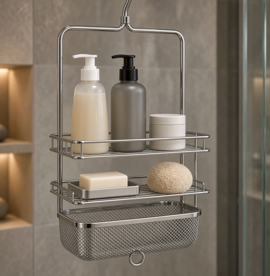 Chrome Shower Caddy