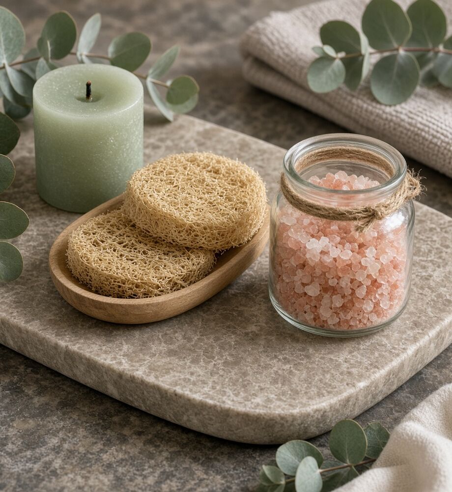 Loofah Ritual Set