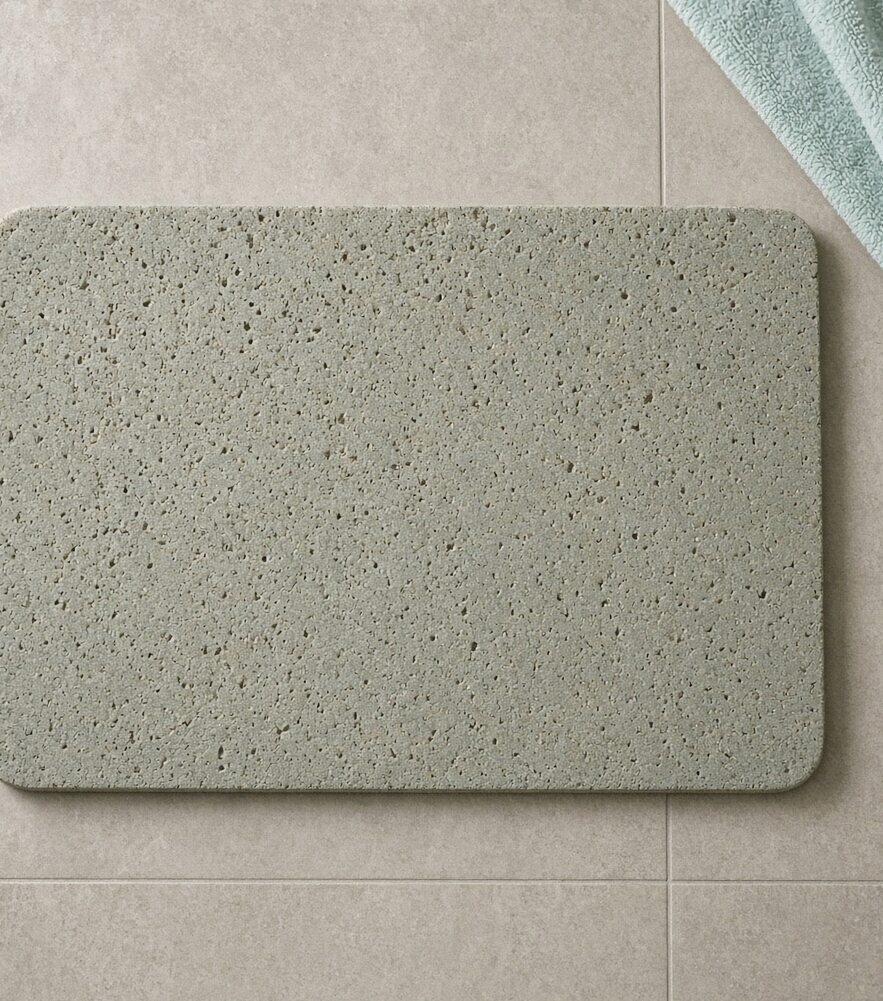 Round Stone Powder Mat