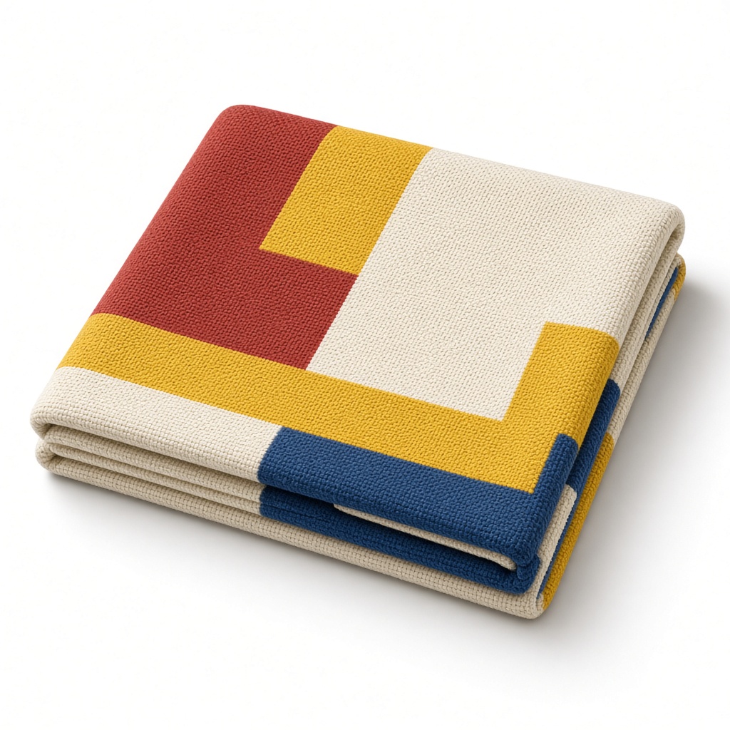 Colour Block Throw