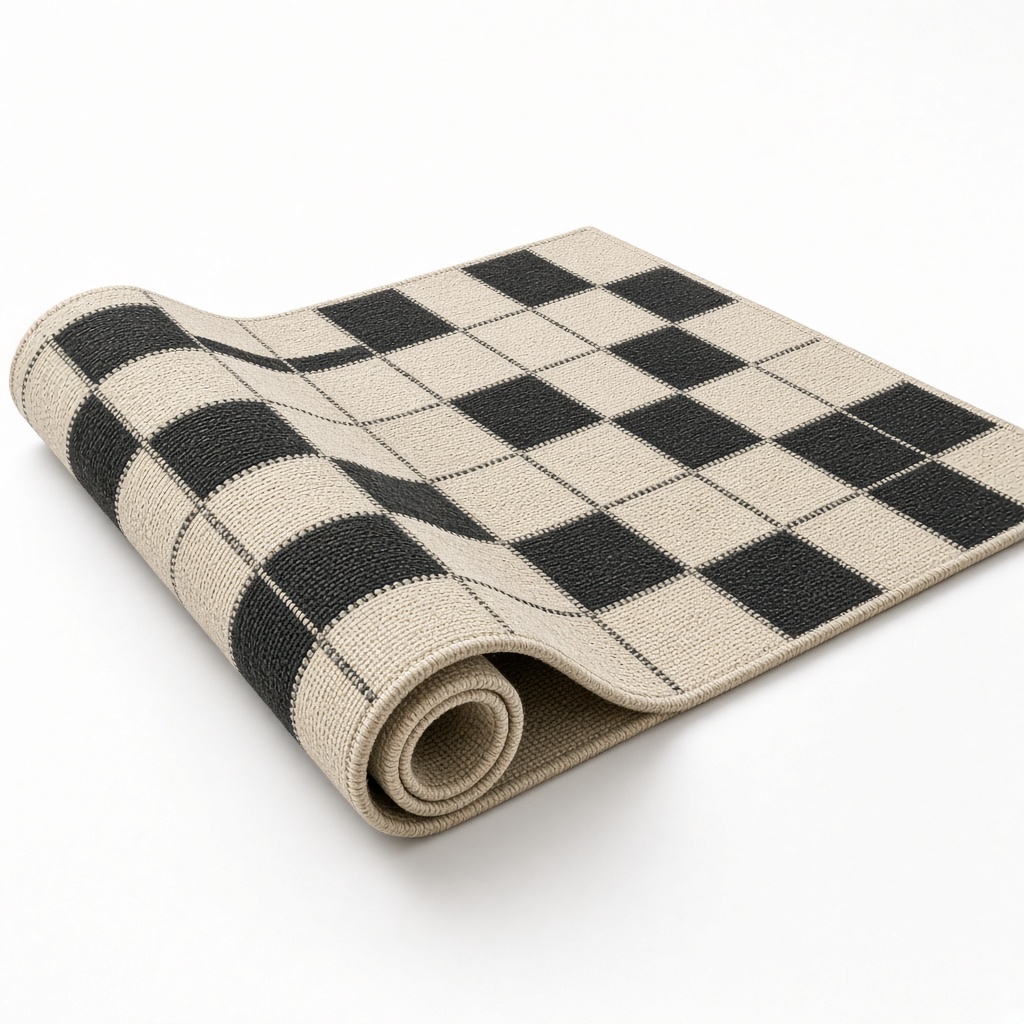 Flatweave Grid Rug