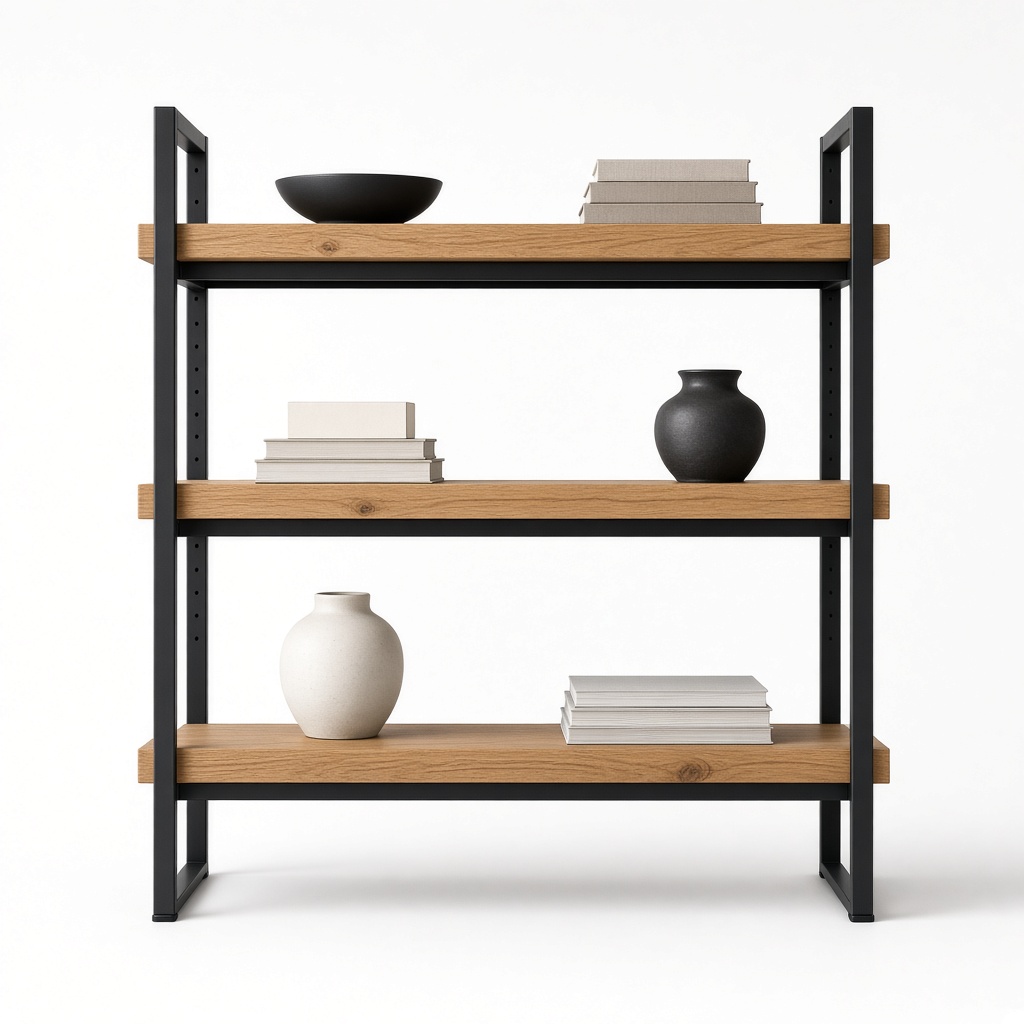 Open Oak Shelving