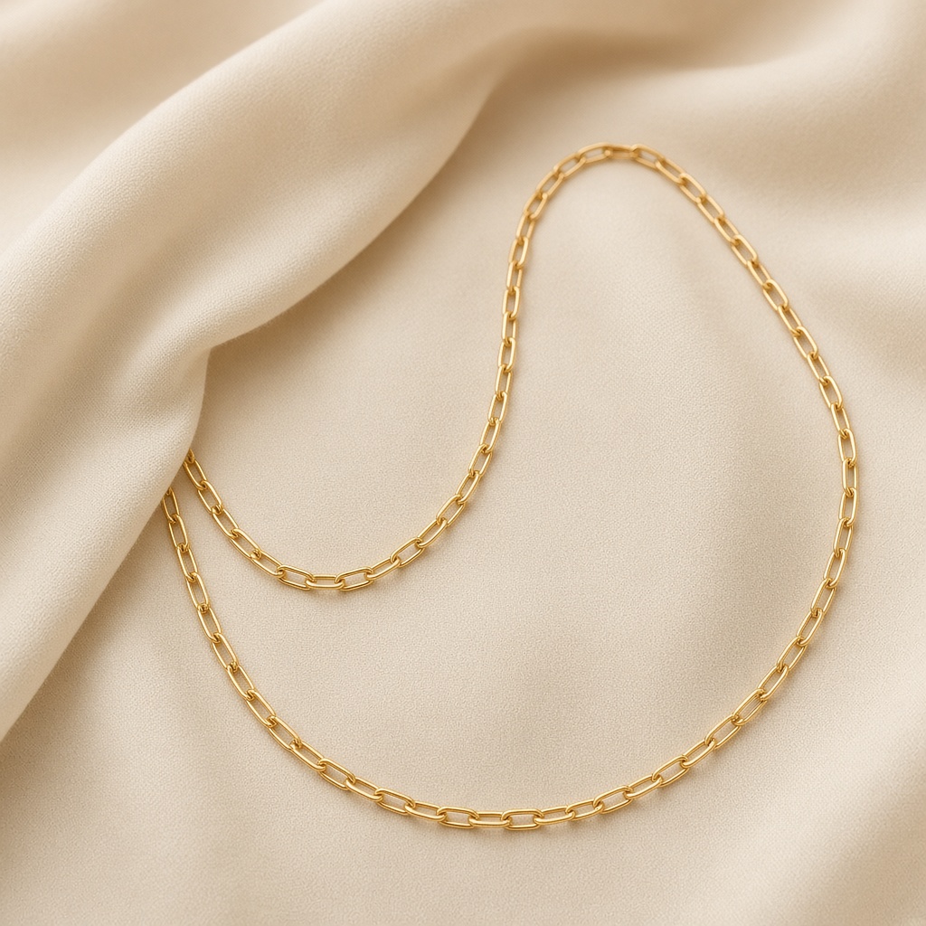 Layered Paperclip Chain