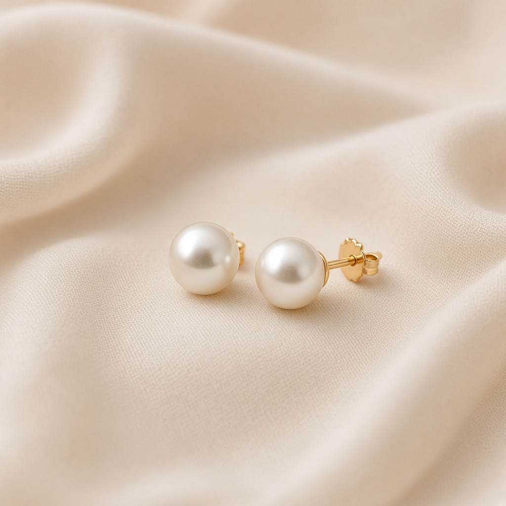 Pearl Stud Pair