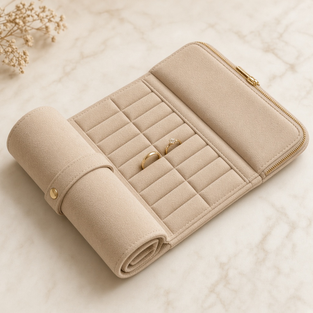 Travel Jewelry Roll
