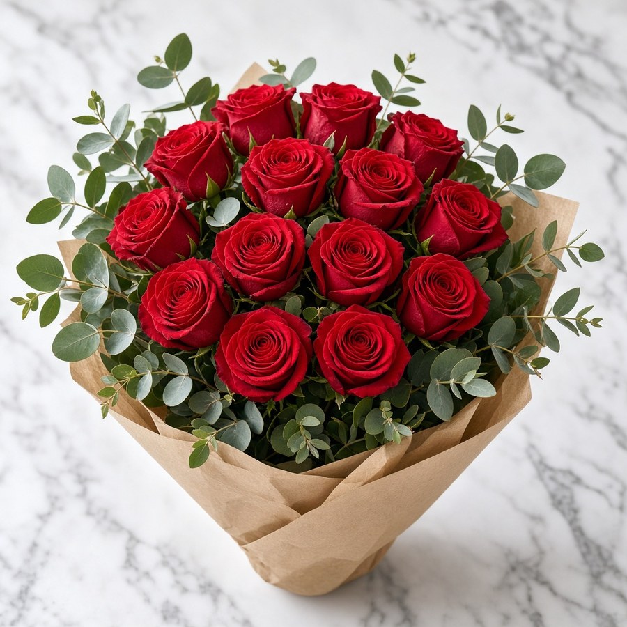 Classic Red Rose Dozen