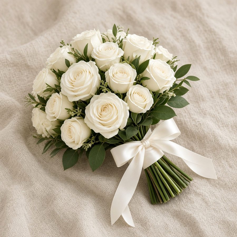 Ivory Rose Bouquet