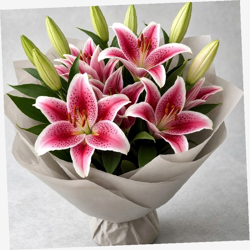 Matte Ceramic Vase Bloom