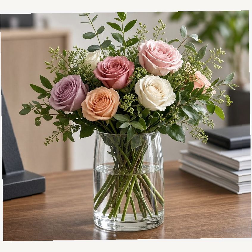 Rose and Lily Soft Duo