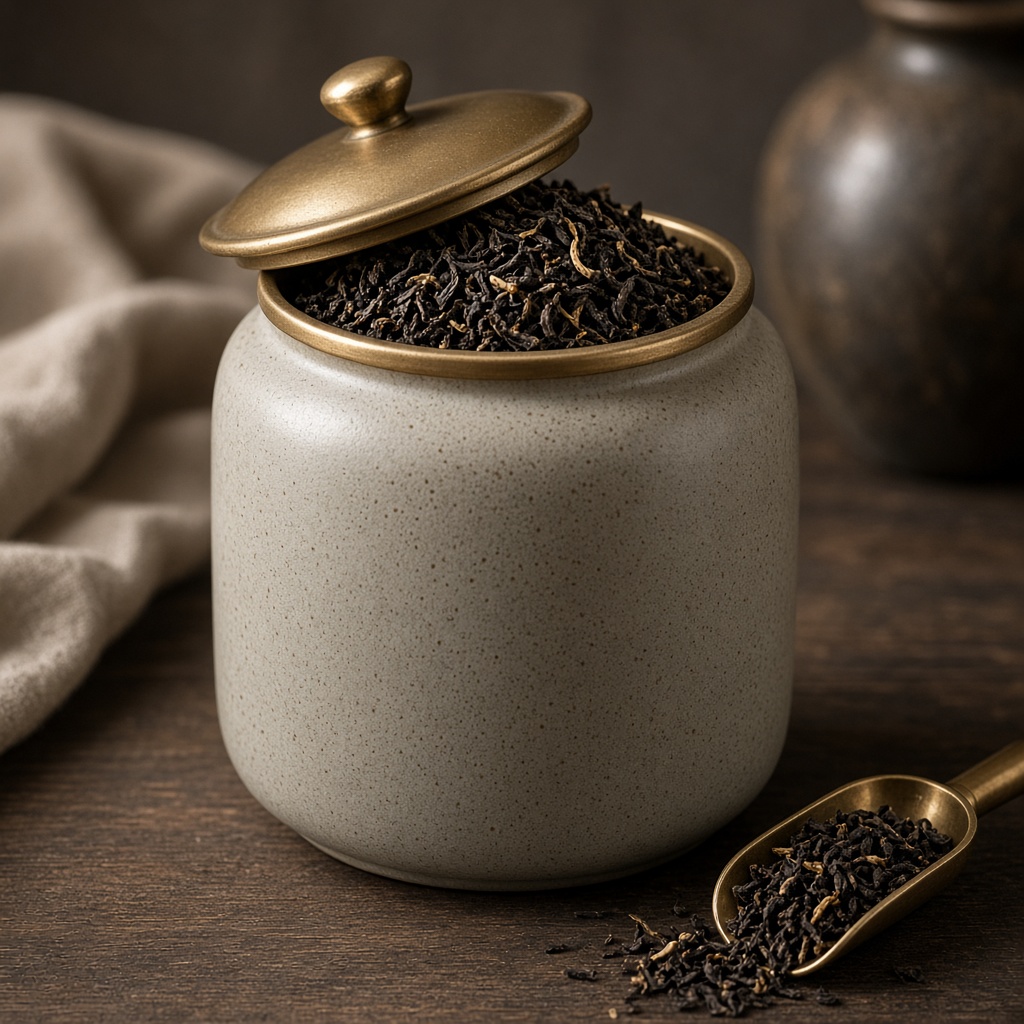 Estate Canister with Brass Lid 250g