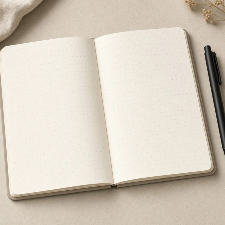 Dot Grid Soft Notebook
