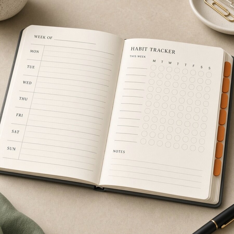 Monthly Planner Hardcover