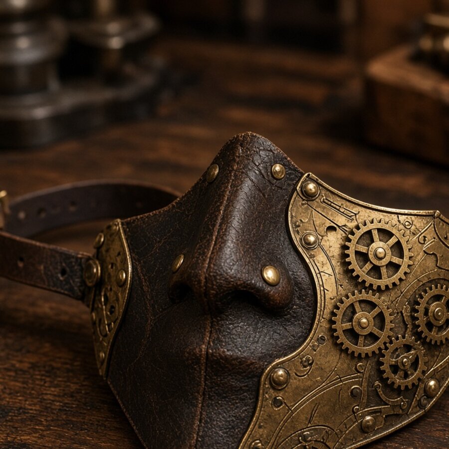Brass Gear Full Mask