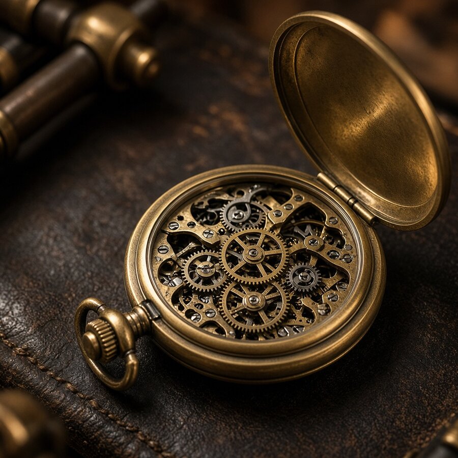 Brass Pocket Watch Soft