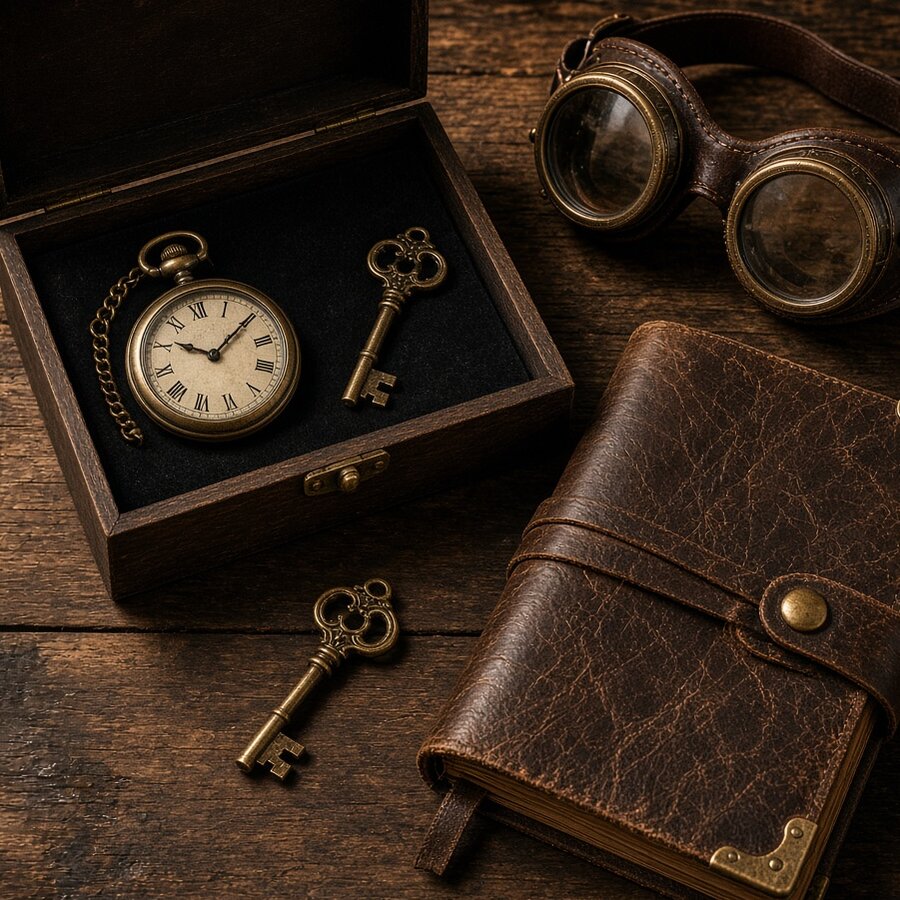 Clockwork Desk Set