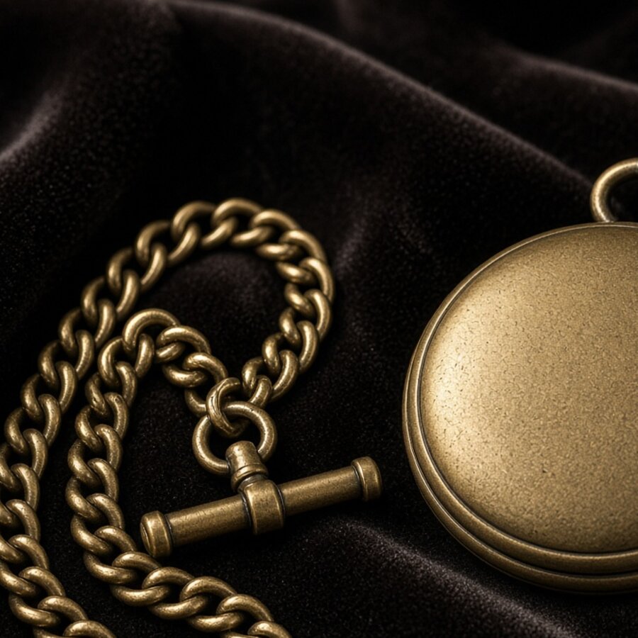 Photo Locket Brass