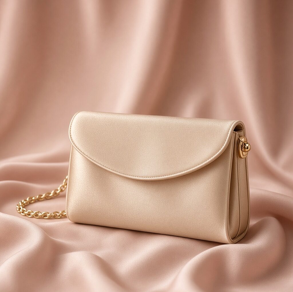 Satin Evening Clutch