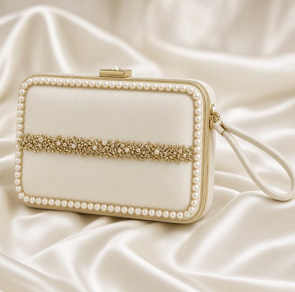 Zari Bridal Clutch