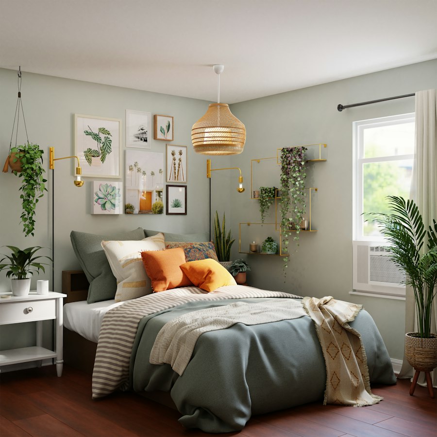 Mist Percale King Sheets