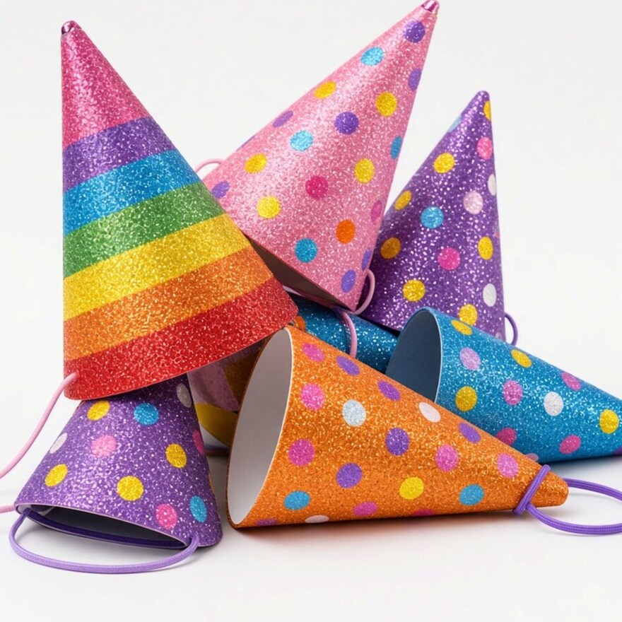 Polka Cone Hat Soft