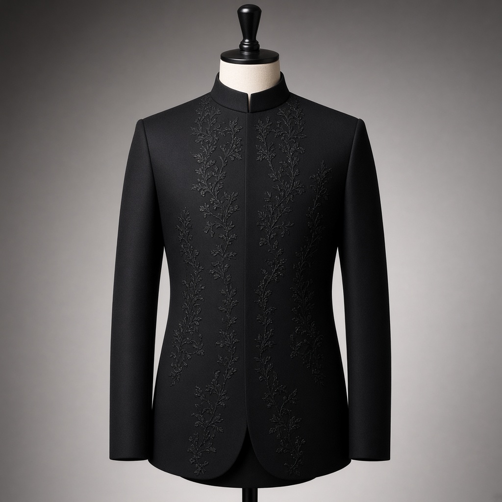 Ink Bandhgala Festive Jacket