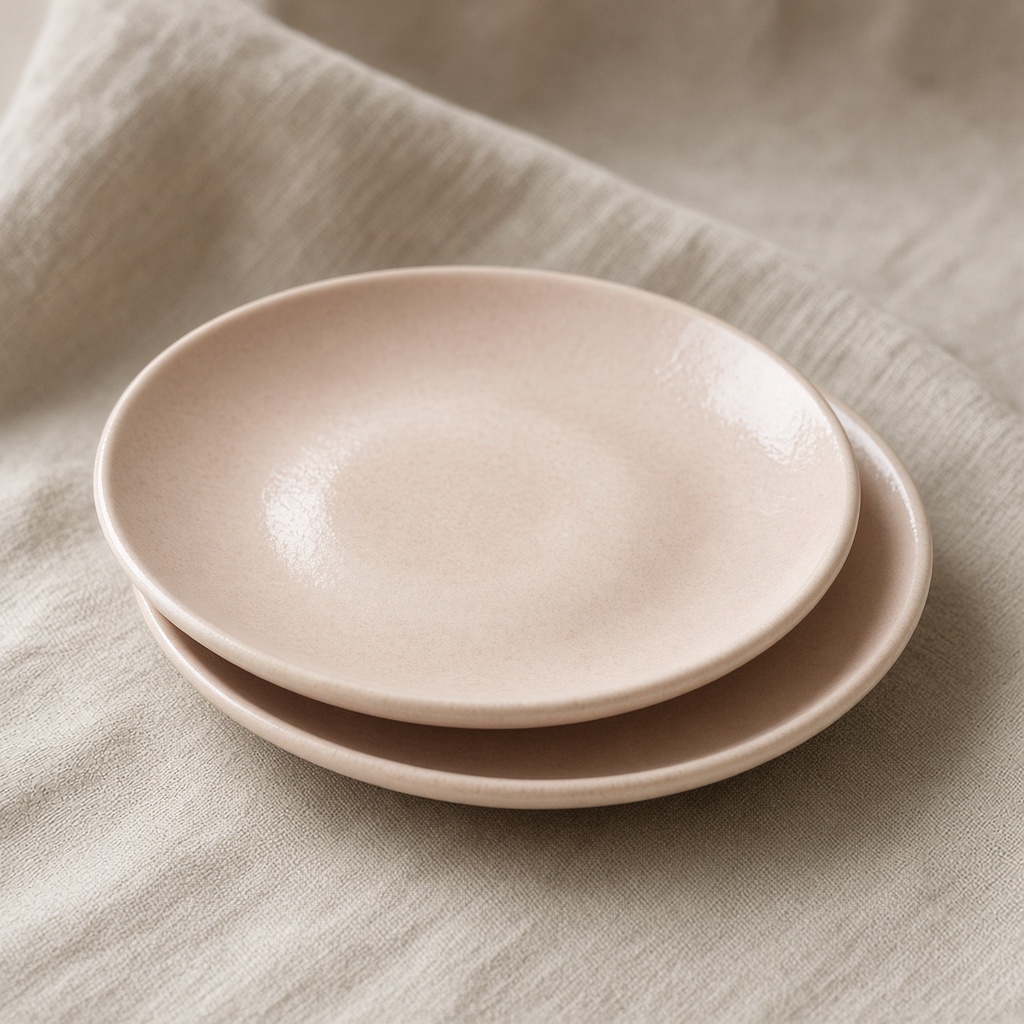 Speckled Side Plate Pair