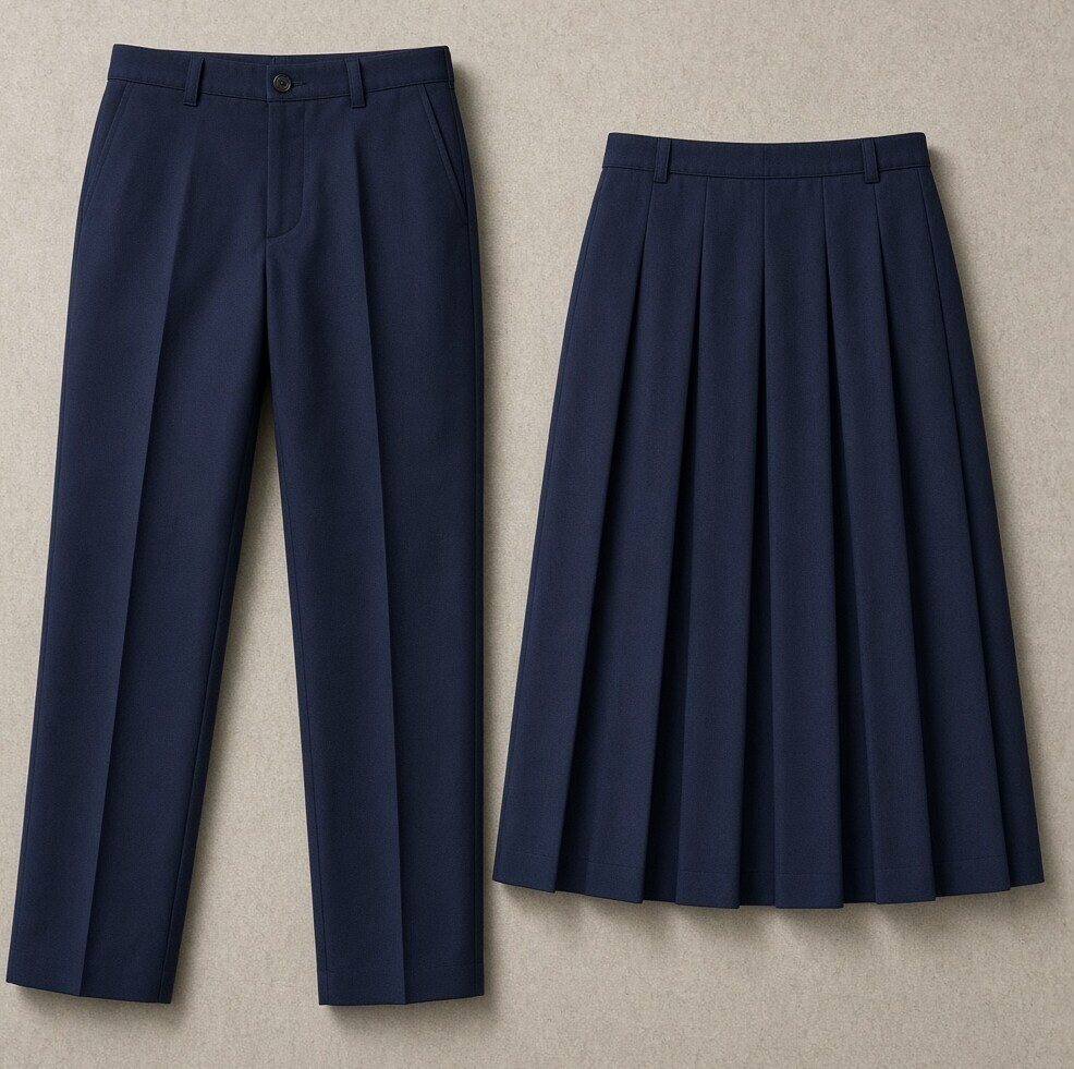 Cargo School Trouser Navy