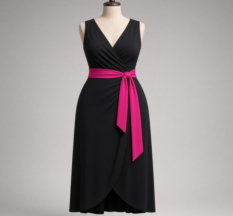 Lookbook Wrap Dress
