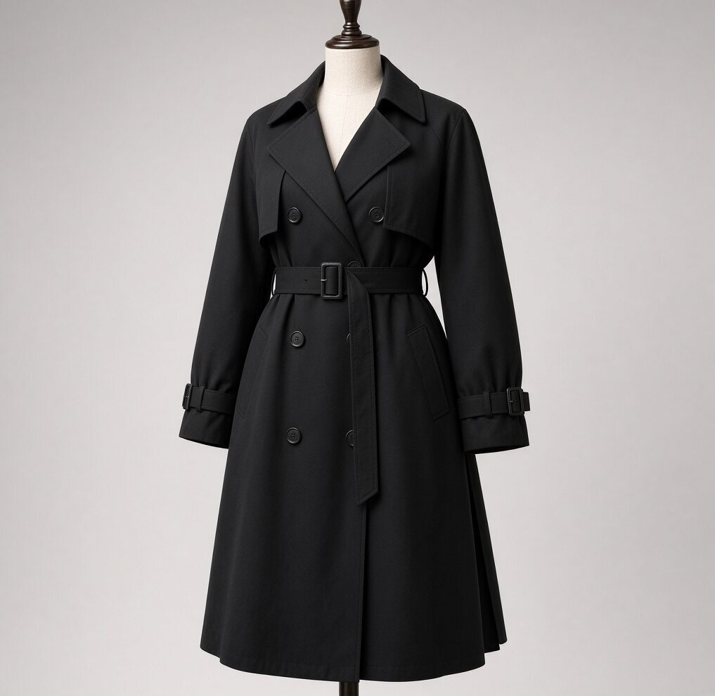 Obsidian Trench Coat