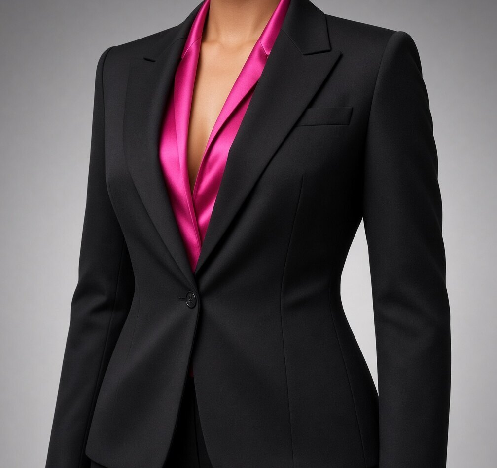 Soft Shoulder Knit Blazer