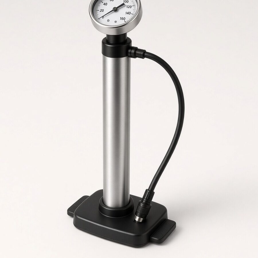 Floor Pump with Gauge