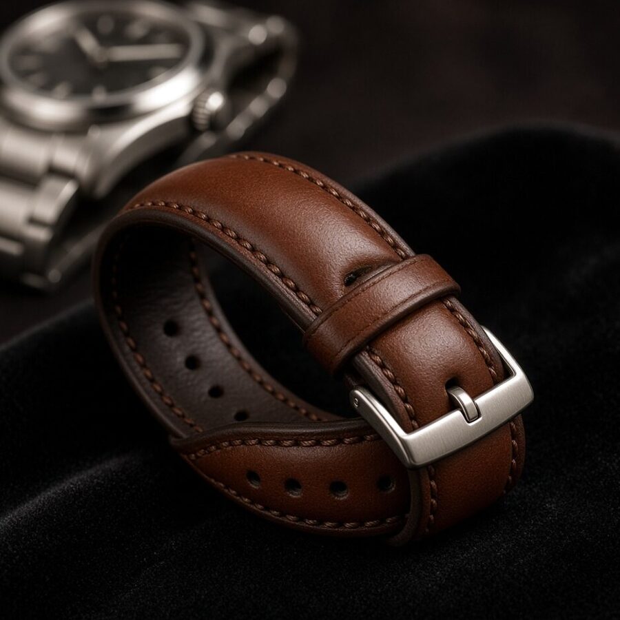 Black Calf Soft 18mm