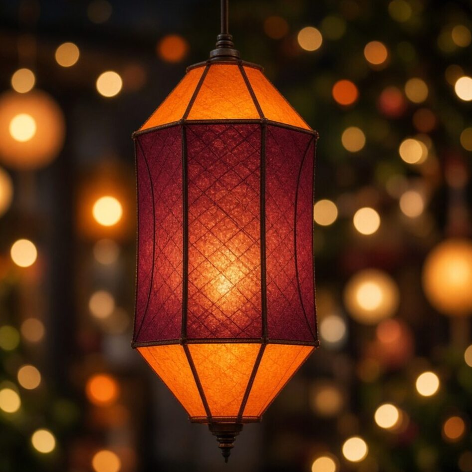 Paper Lantern Garland