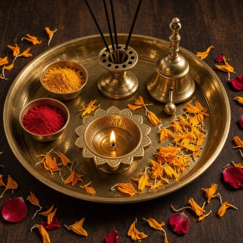 Pooja Thali Mini