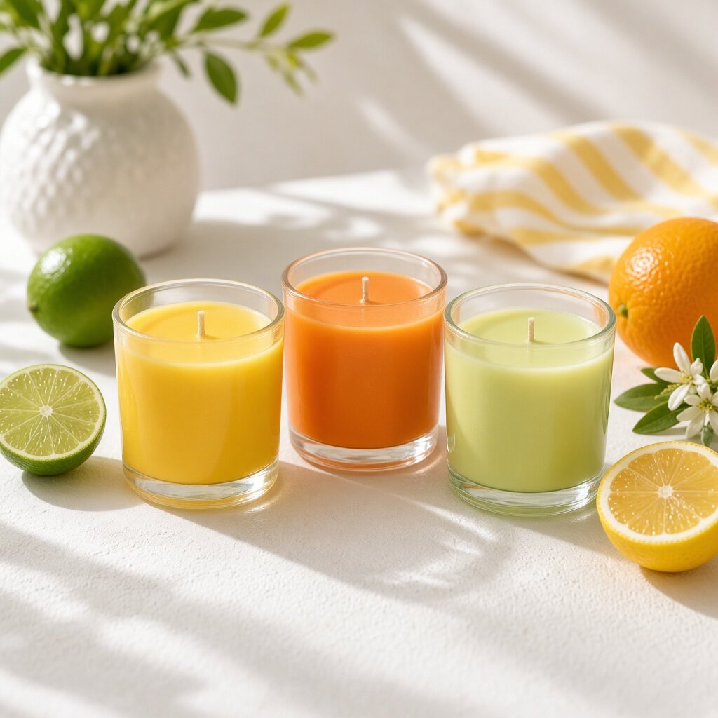 Citrus Candle Trio