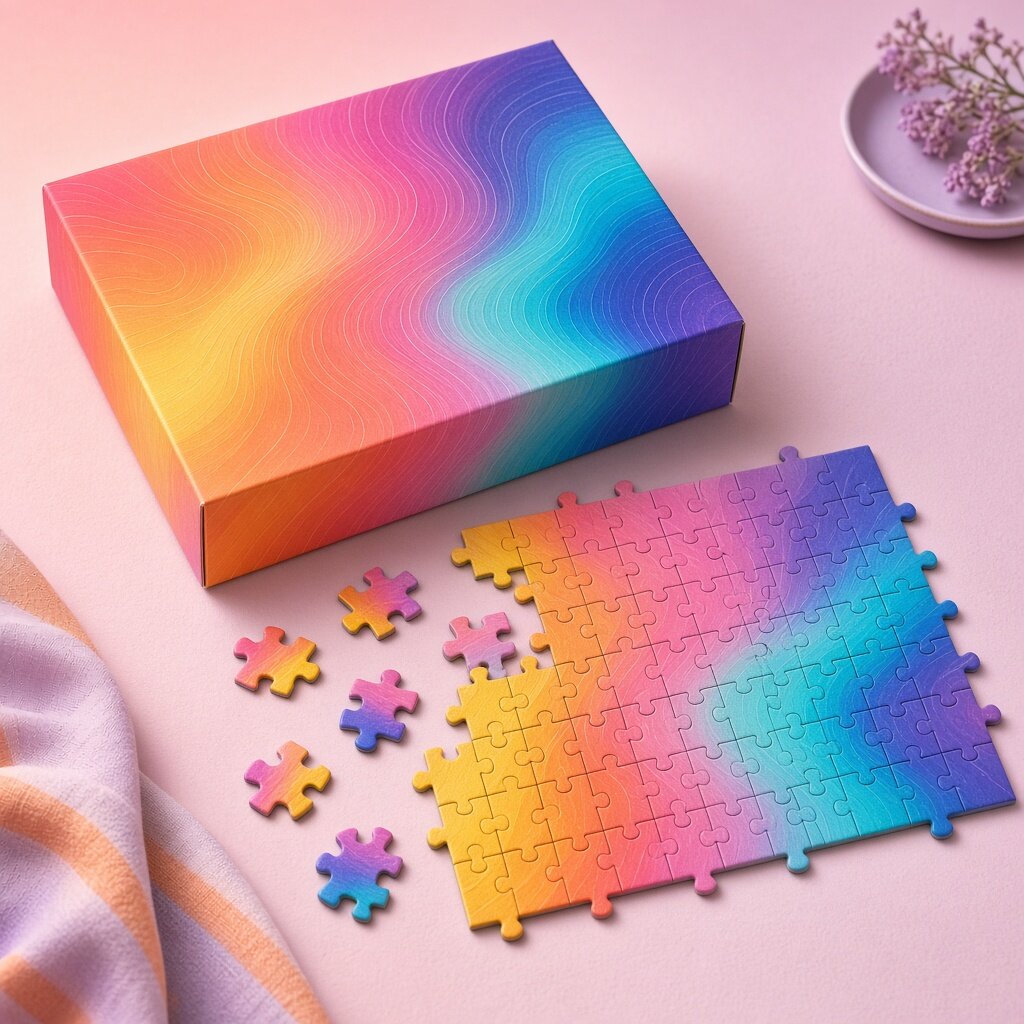 Gradient Puzzle 500