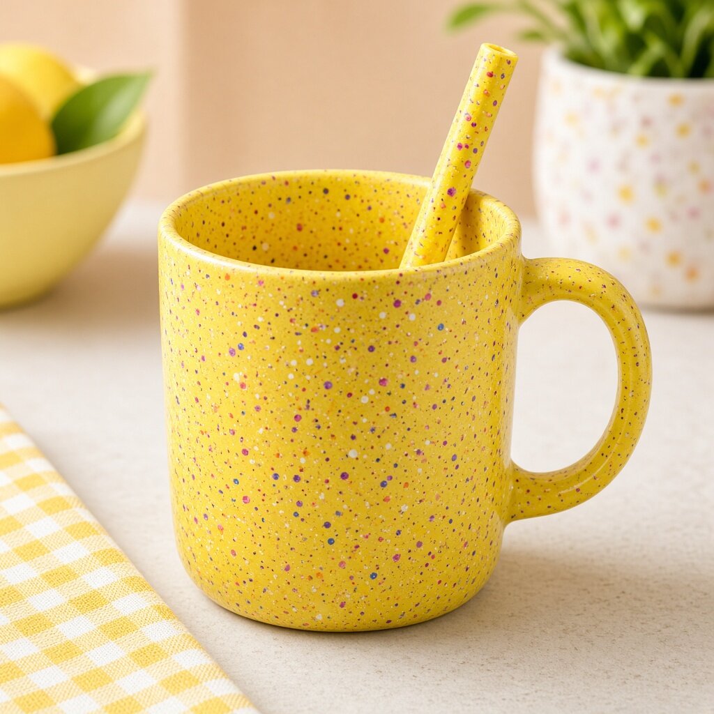 Mug & Straw Happy Set
