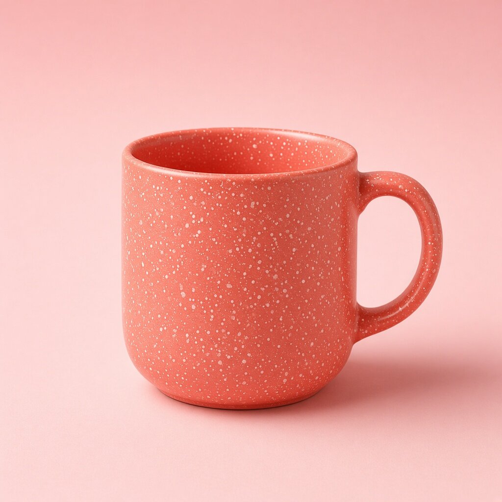 Speckled Happy Mug