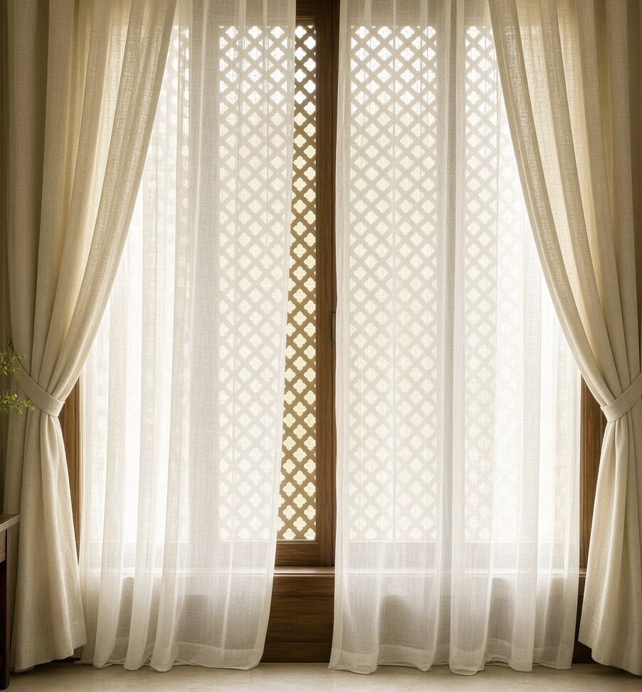 Balcony Door Sheer Kit
