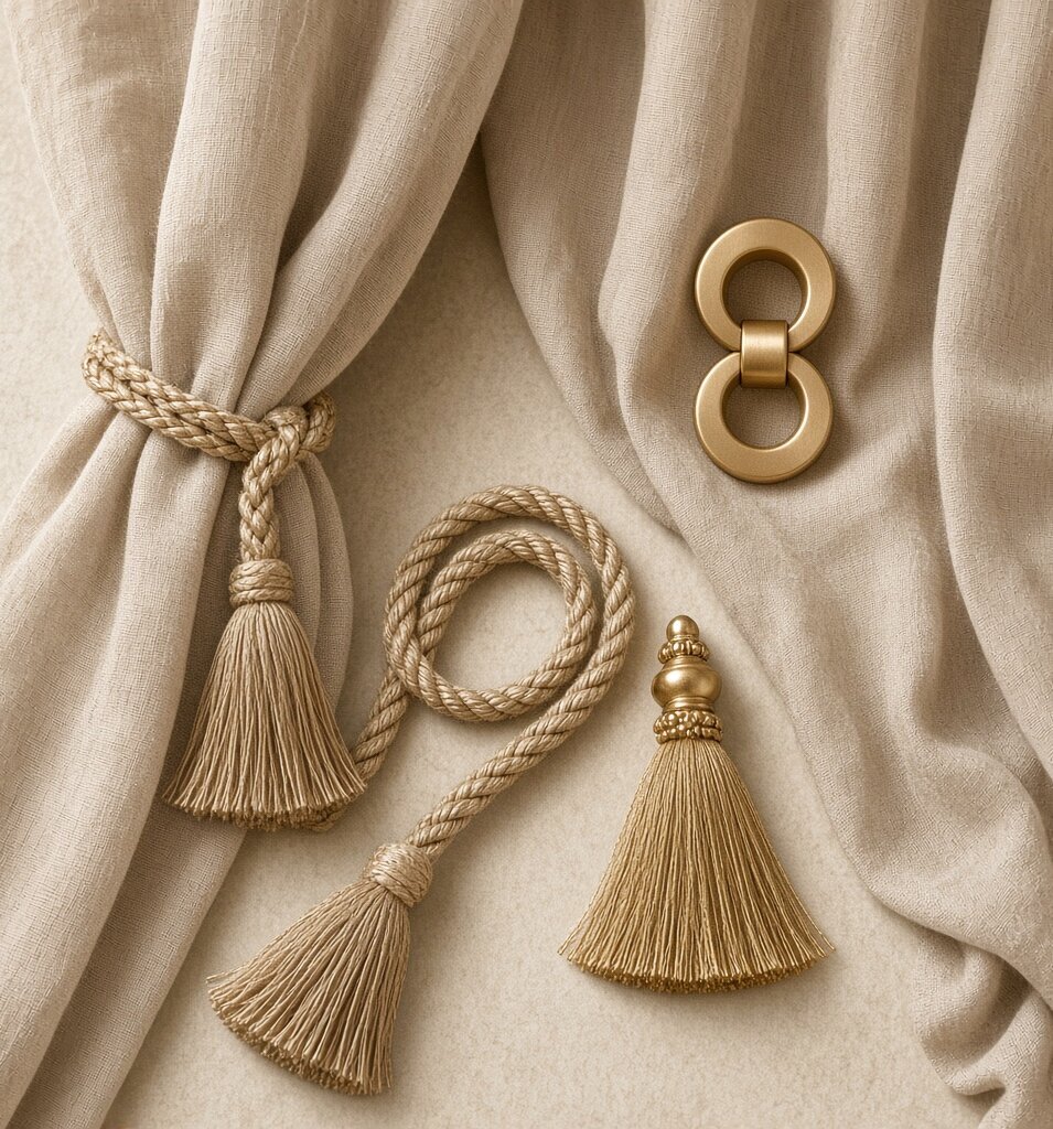 Gold Tassel Tieback
