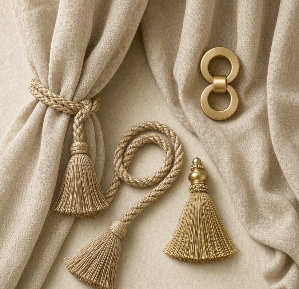 Linen Cord Hold Pair