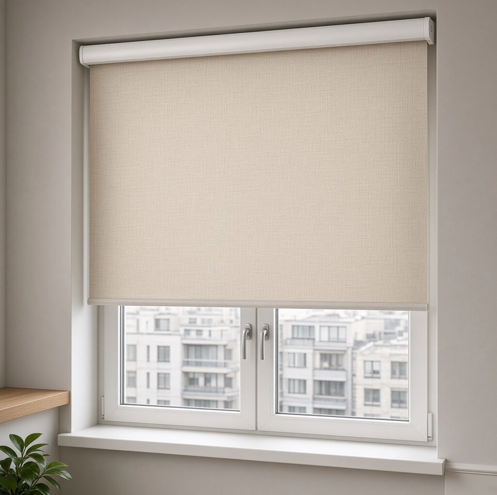 Linen Roller Blind