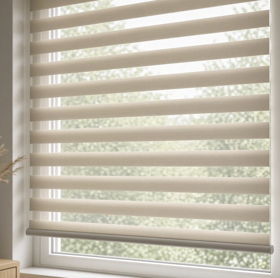 Office Slats Soft Blind