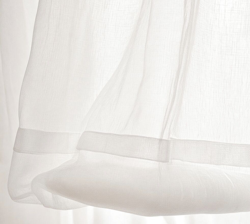 Voile Sheer Panel Pair